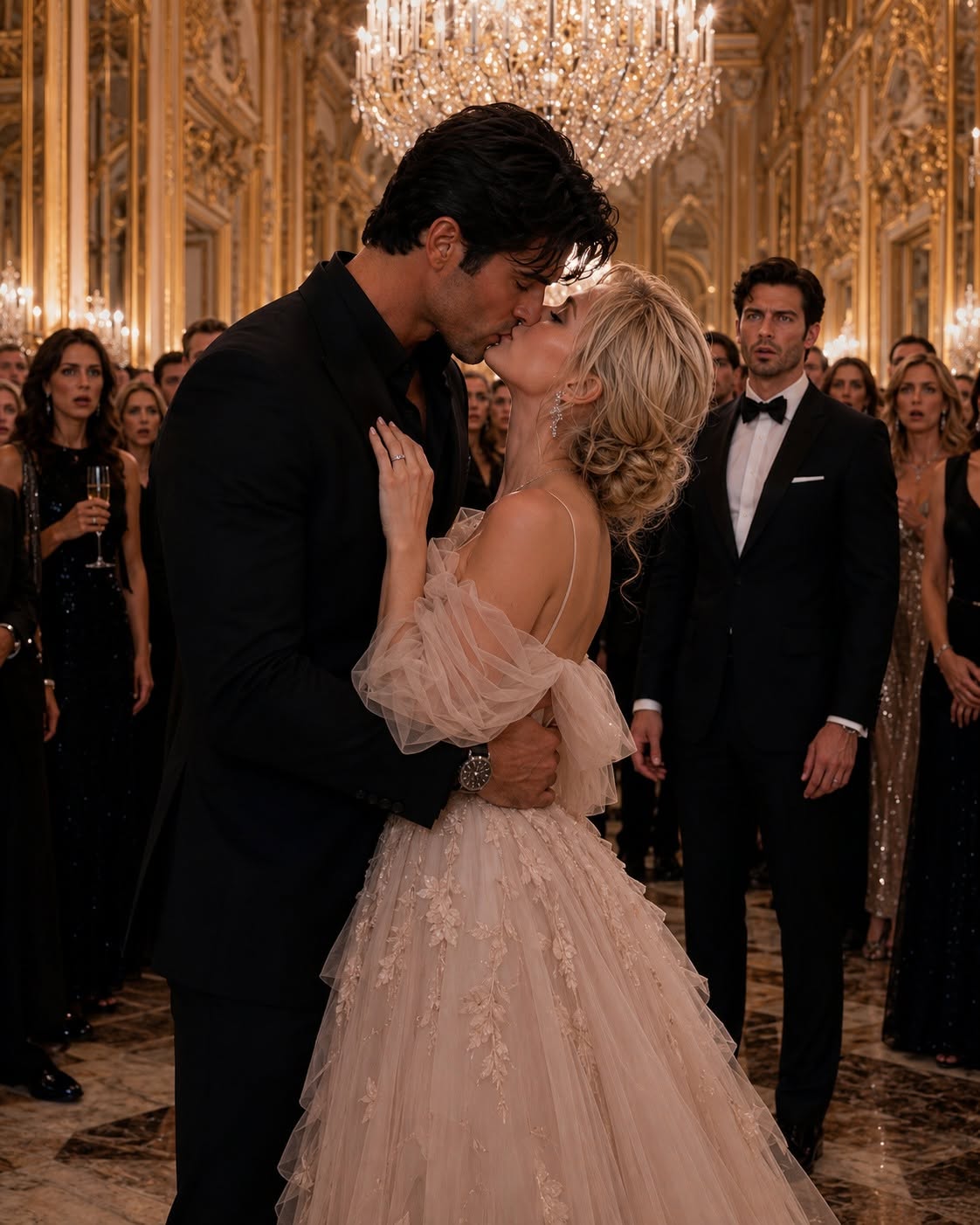 The most dangerous mafia boss in Chicago just kissed another man's fiancée in front of 300 people.