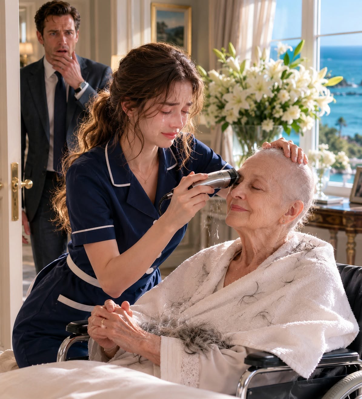 "The Billionaire Son Thought He Bought the Best Care. One Moment in His Mother's Room Changed Everything."
