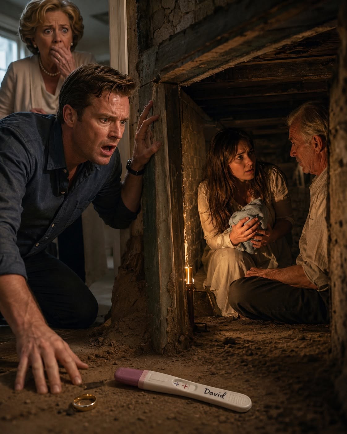 "I Locked My Pregnant Wife in a Storage Room. By Morning, She Vanished Through a Secret Tunnel."