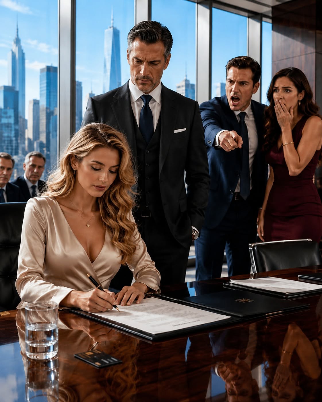 "He Handed Her a Black Card to Disappear. Big Mistake—The 'Frail' Notary Was Watching."