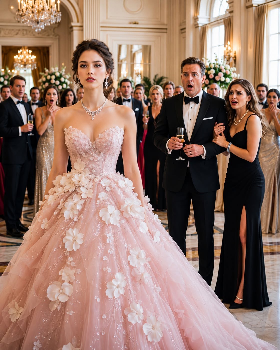 "He Burned My Dress And Called Me An Embarrassment. Then I Walked Into His Gala As The Owner Of The Company."