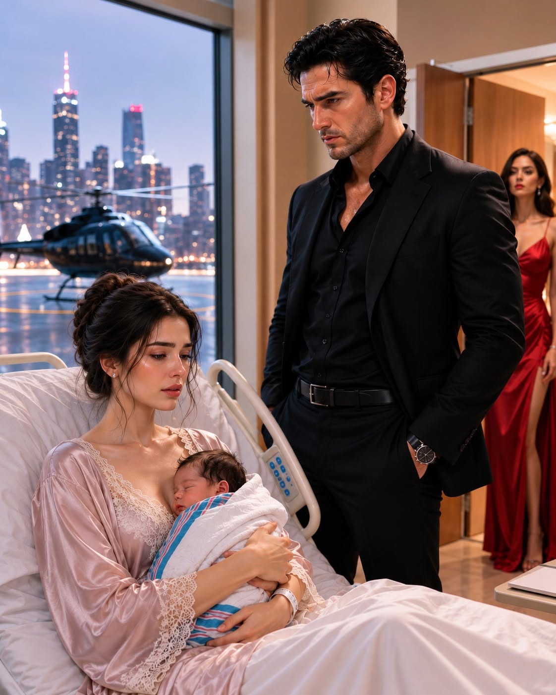 While I Gave Birth Alone, My Mafia Husband Was with Another Woman—Now He’ll Never Hold Our Son