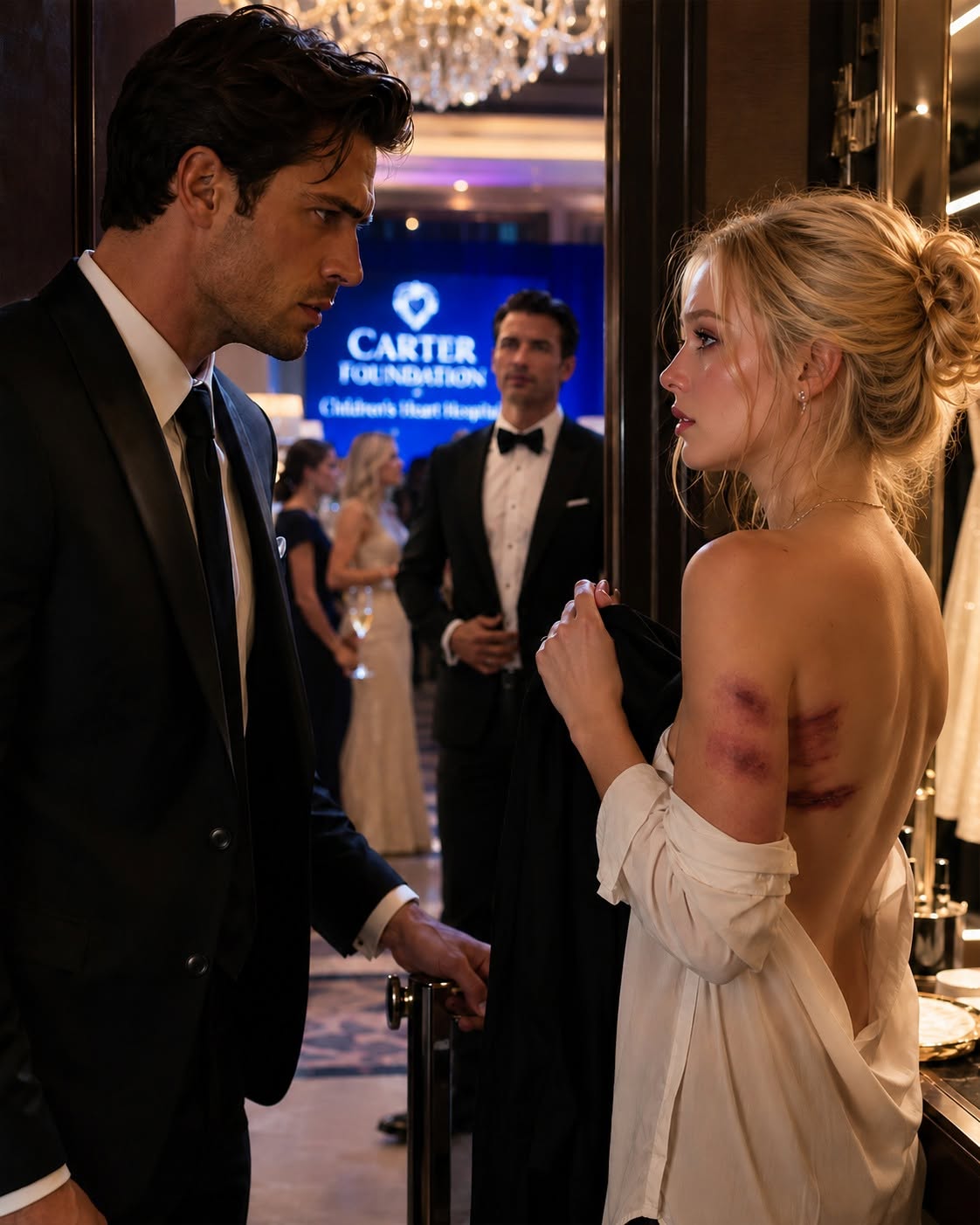 "He Walked Into the Wrong Dressing Room, Saw the Bruises I Hided, and Realized My Fiancée Was a Monster"
