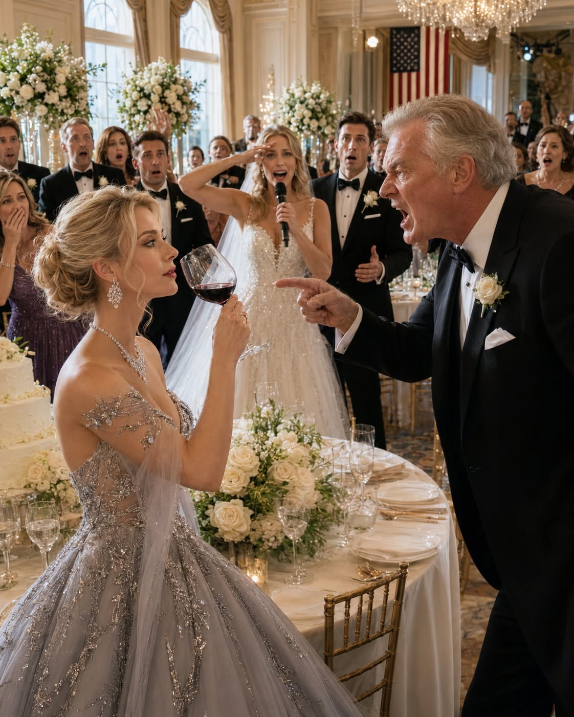 "They Disowned Me 21 Years Ago. When I Walked Into the Wedding, My Father Smirked—Until the Bride Took the Mic."