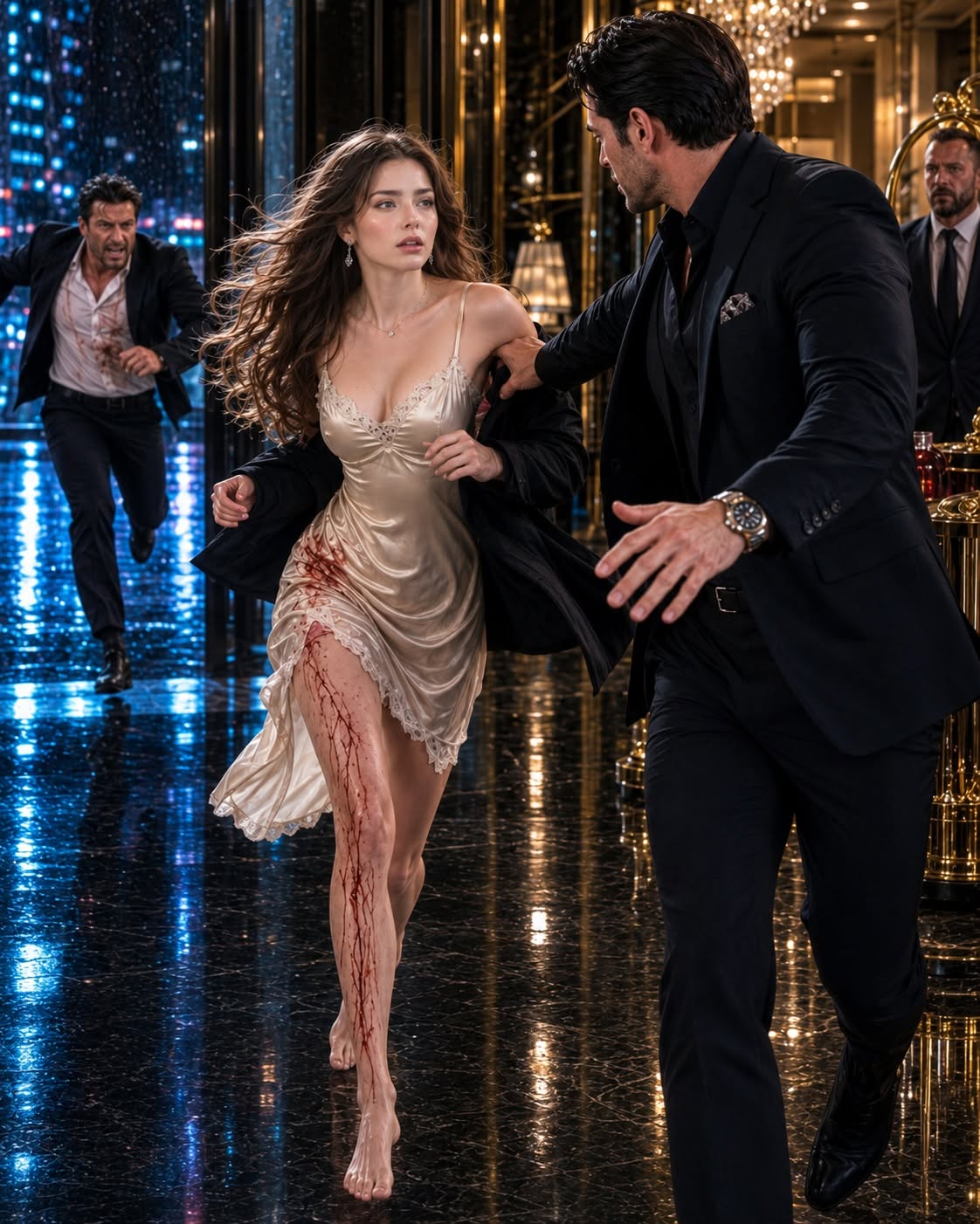 She Ran Bleeding Into a Mafia Boss's Private Club. Then He Realized Who Her Mother Was.