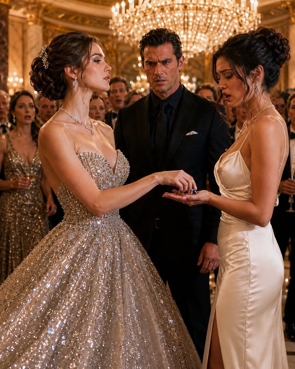 At My Birthday, My Billionaire Mafia Husband Walked In With His Mistress—So I Handed Her My Ring and Said, “He’s Yours.”