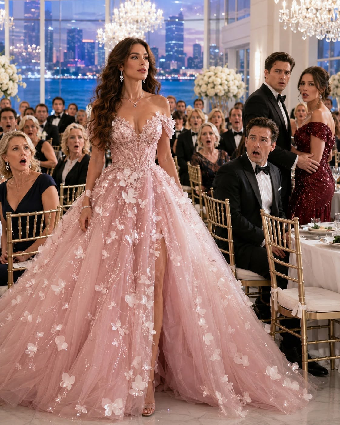 "He left his wife at home to wash dishes and took his mistress to the biggest gala of the year to impress a mysterious billionaire—unaware his wife secretly owned the entire company!"