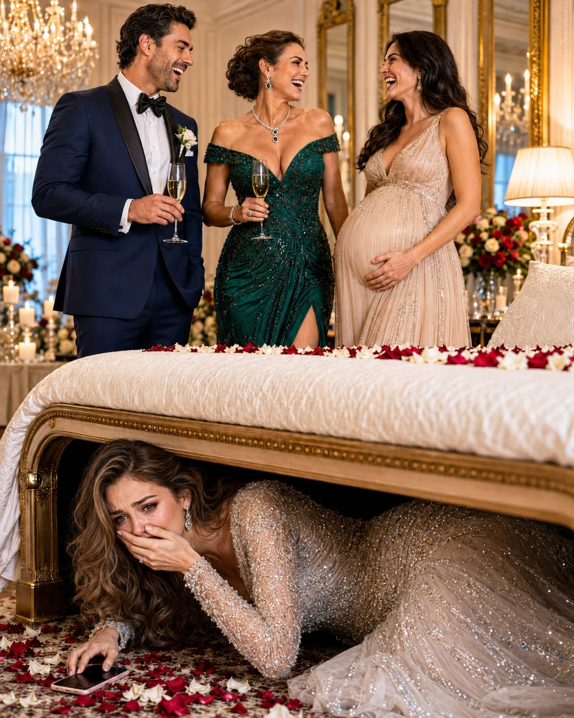 I Hid Under the Bed in My Wedding Dress—and Caught My In-Laws Planning My Ruin