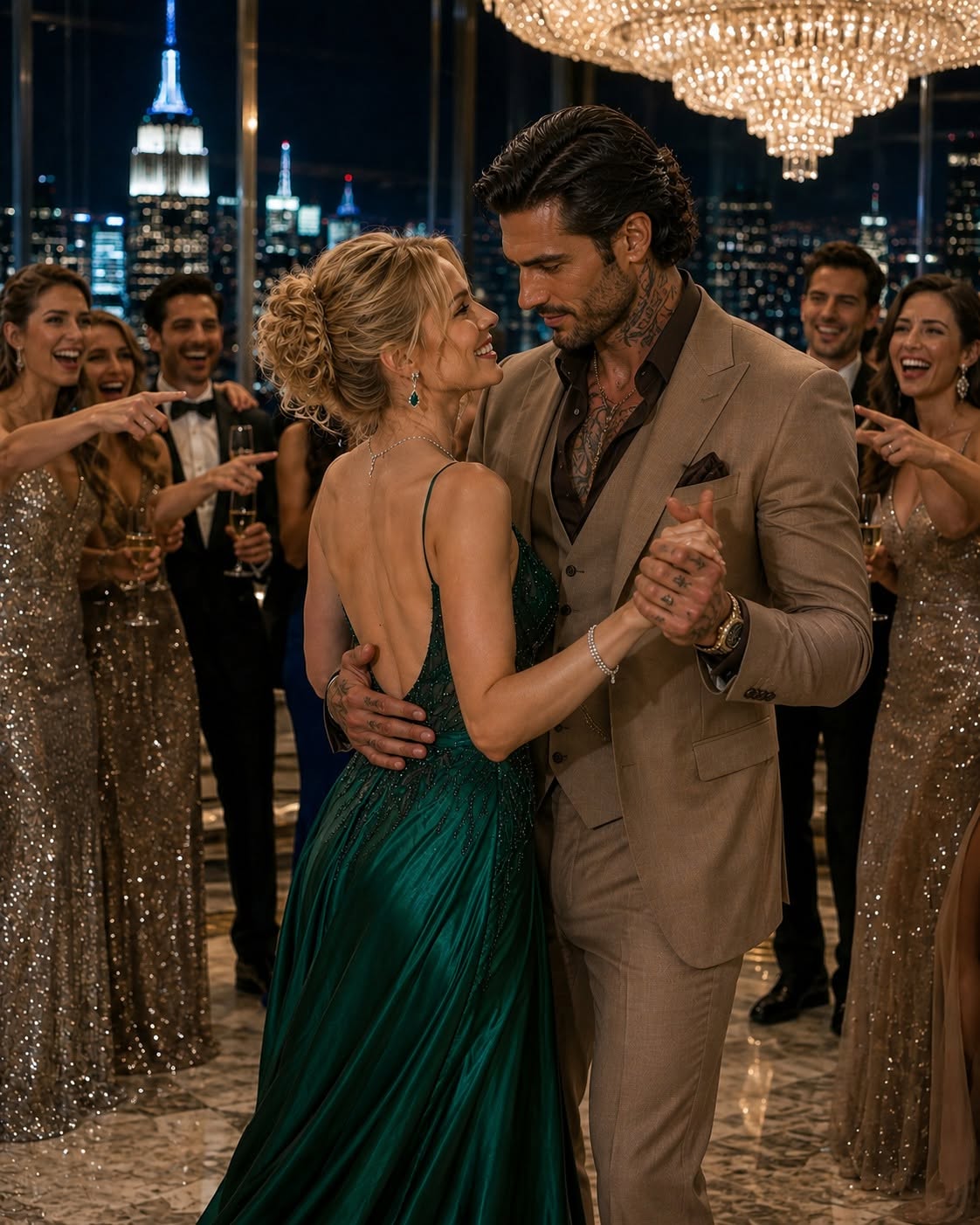 "They Mocked My Bargain Dress at the Gala. Then Manhattan's Most Feared Man Walked Over and Called Me His Wife."
