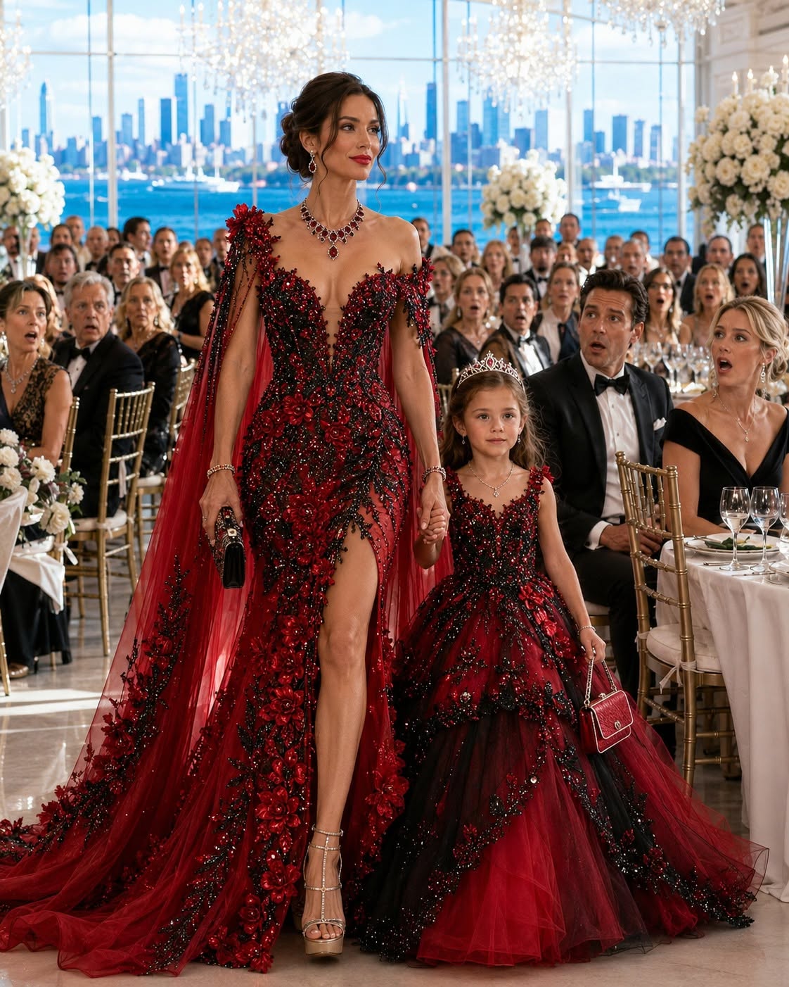 "He told his wife to stay home and wash dishes. Then she walked into his gala as the billionaire owner of his entire company."