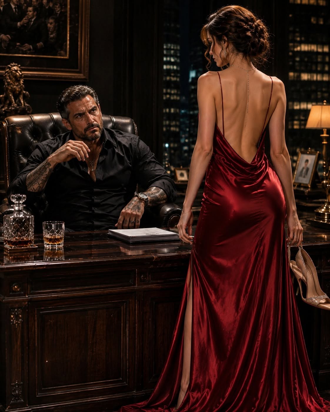 Standing Outside My Boyfriend’s Door, I Heard The $10,000 Bet To Get Me In Bed. Minutes Later, I Walked Barefoot Into His Feared Mafia Father’s Office—And Exposed A Deadly Family Secret.
