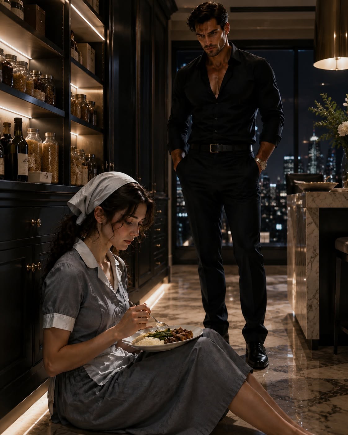 "I Found My Housekeeper Eating Cold Rice in the Pantry at 2 AM. What She Told Me Exposed a Multi-Million-Dollar Theft Inside My Own Company."