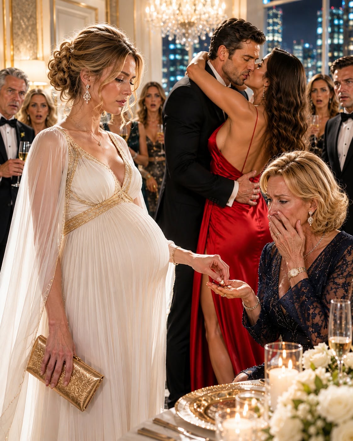"I Watched Him Dance With His Mistress While Holding Our Unborn Child's Ultrasound. Then I Handed His Mother My Wedding Ring."