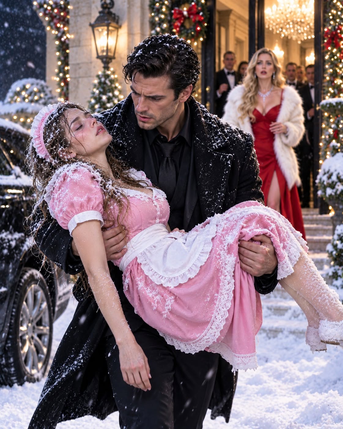His Fiancée Forced A Maid Into A Christmas Blizzard Over A Bottle Of Wine. She Had No Idea The Feared Mafia Boss Was About To Discover Who Ordered The Execution.
