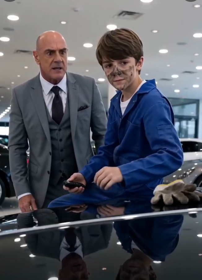 "He Mocked the Dirt-Covered Boy on a $2M Supercar—Then the 11-Year-Old Pressed One Button."