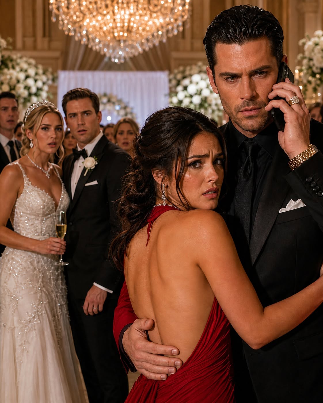 She Sat In The Back Row Of Her Ex’s Wedding While Her Best Friend Wore The Life She’d Been Promised. Then The Most Feared Man In Chicago Walked In And Called Her His Wife.