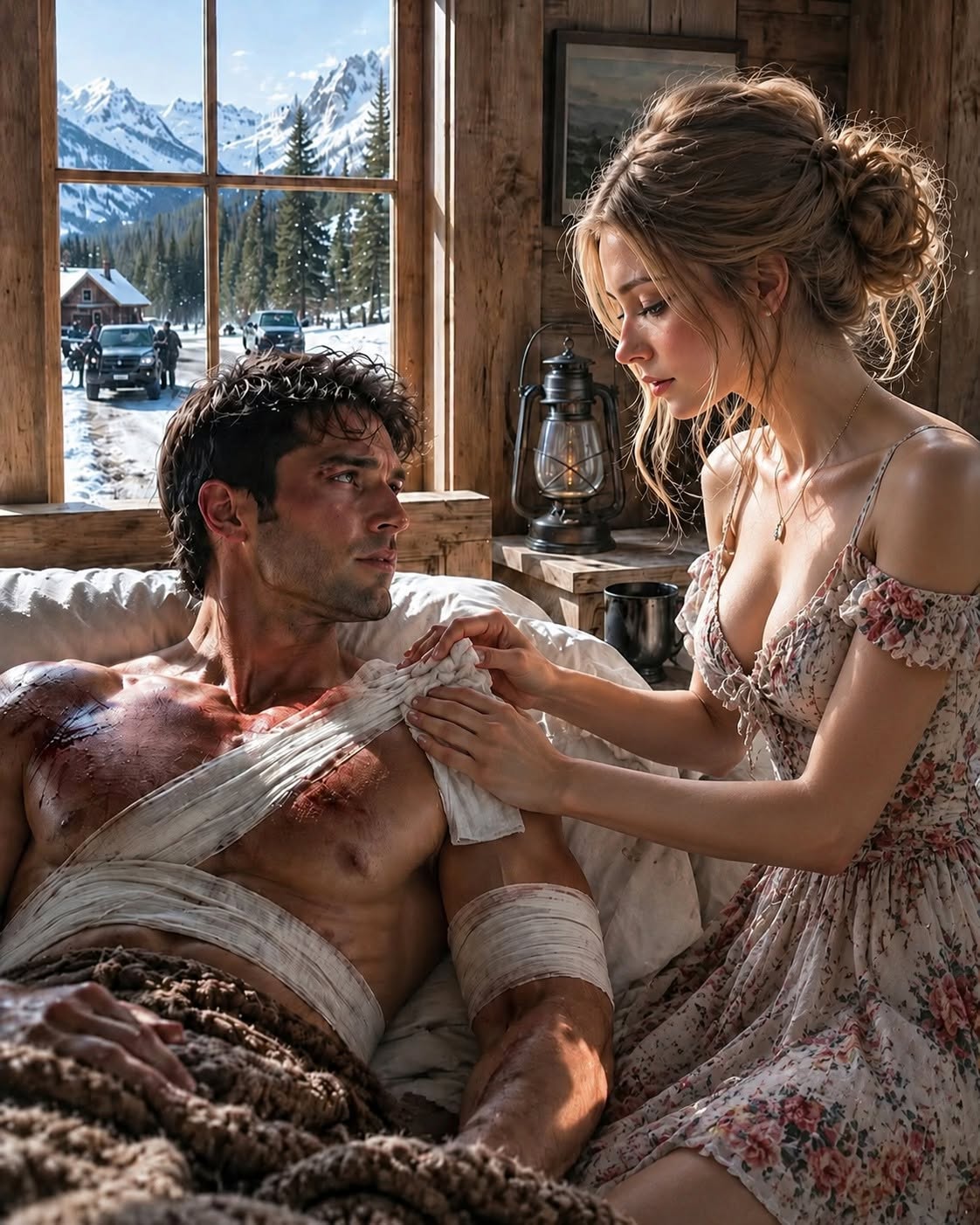 “You’re Safe Now. I’m Not Leaving You.” How a Feared Underworld King Was Betrayed by His Own Brother—And Found Salvation in an Isolated Mountain Cabin.