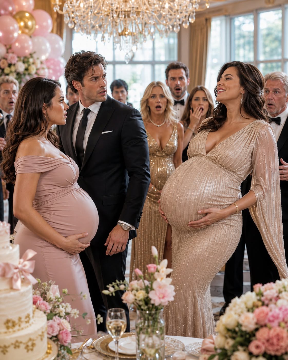 A Pregnant Stranger Crashed My Baby Shower, Called My Husband 'Sweetheart,' And Claimed She Was His Wife. Then My Father Stood Up And Revealed A Terrifying Secret.