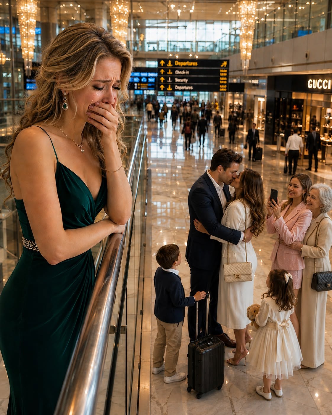 My Husband Claimed He Was Saving Lives In Emergency Surgery. Then I Saw Him Strolling Through The Airport With Another Woman While His Family Prepared For A Secret Vacation.