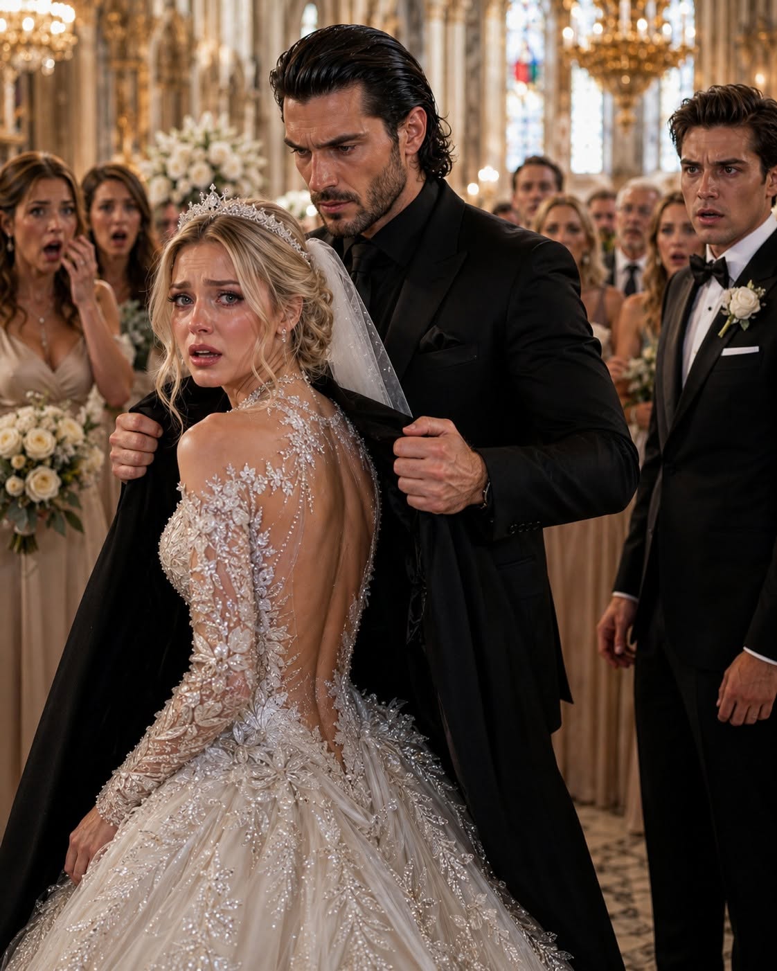 “Should I Bury the Person Who Did This, or Are You Going to Stop Me?”: How Manhattan’s Most Feared Mafia Boss Stepped Up After a Bride’s Dress Was Slashed at the Altar.