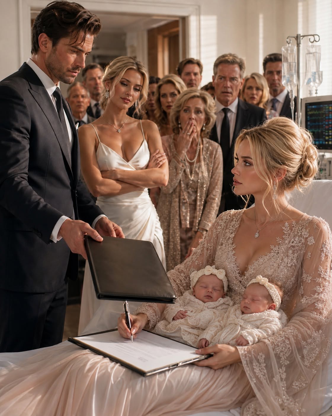 “Sign the Papers, Surrender the Twins, and Disappear”: How a C-Section Mother Calmly Took a $200,000 Settlement—and Set a Trap That Would Destroy the Vance Family.