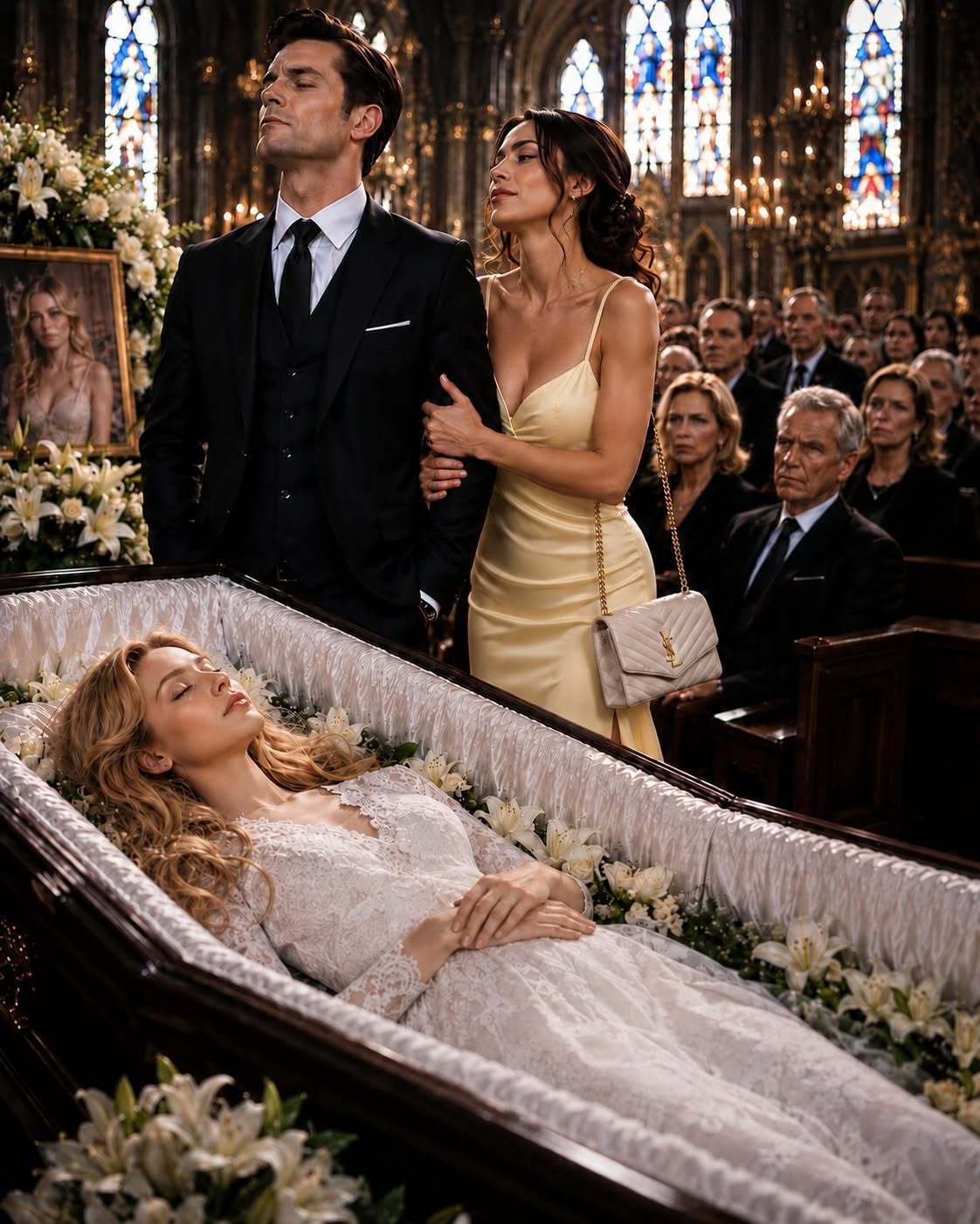 I Brought My Mistress to My Wife’s Funeral Without Shame, But Claire’s Final Message at the Lawyer’s Office Destroyed Everything