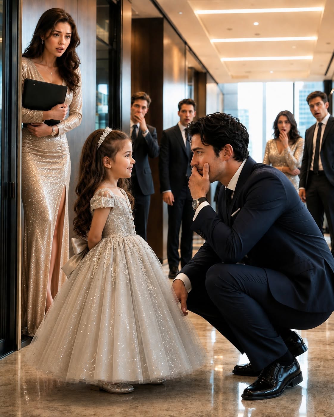 "You Should Be My Dad": When My Six-Year-Old Daughter Walked Up to Manhattan's Coldest Billionaire and Called Him Handsome, His Unexpected Reaction Stopped the Entire Office
