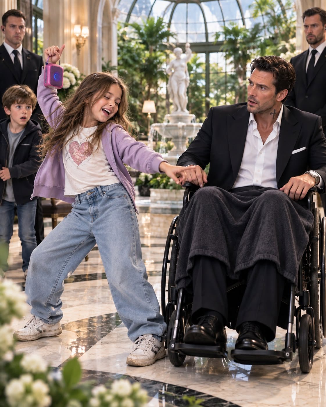 Ninety-Nine Doctors Said I'd Never Walk Again After Eight Years in a Wheelchair—Until a Maid's Fearless Little Daughter Sneaked Into My Forbidden Garden and Made My Dead Foot Move