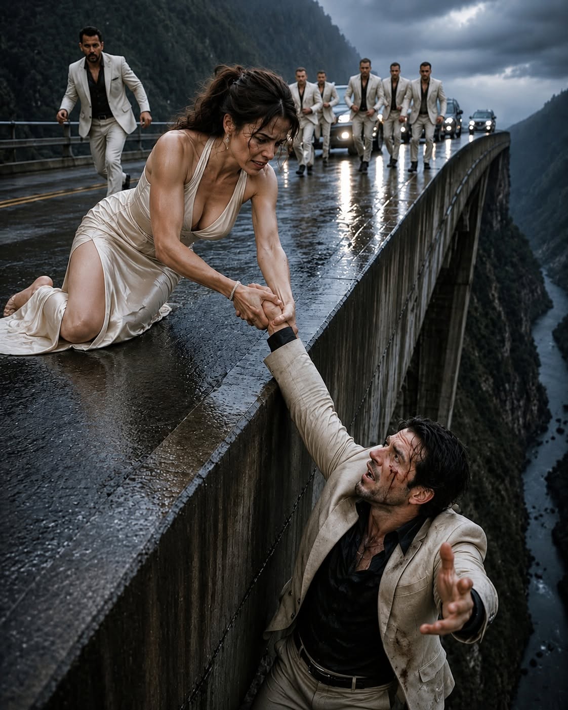 I Overheard A Mafia Boss's Wife Sabotaging His Brakes. I Ran To Save Him, Pulled Him From The Wreckage Just In Time—And Then He Pointed A Gun At Me.