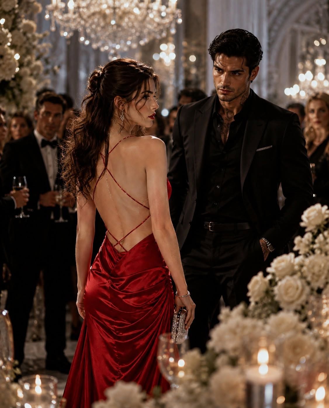 “I Never Wanted You.” How a Mafia Boss’s Cruel Rejection Backfired When His Wife Put on the Red Dress He Hated and Walked Right Into His Enemy’s Party.