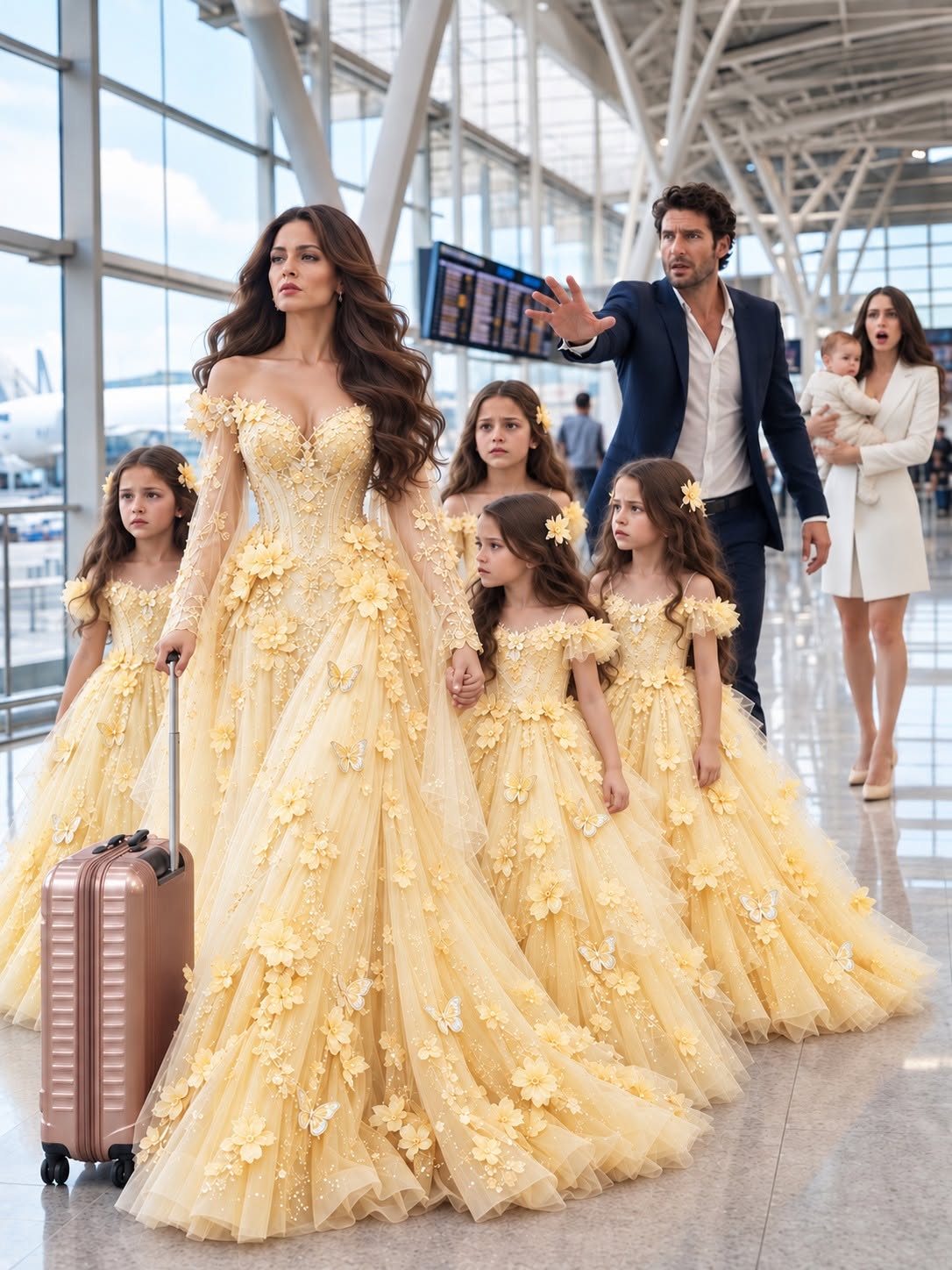 My Ex-Husband Didn't Fight for Custody of Our Four Daughters Because He Was Too Busy Celebrating His Mistress's Son as Heir—Until Our Housekeeper Produced a Receipt and a Six-Year-Old Girl That Destroyed Their Family at the Party