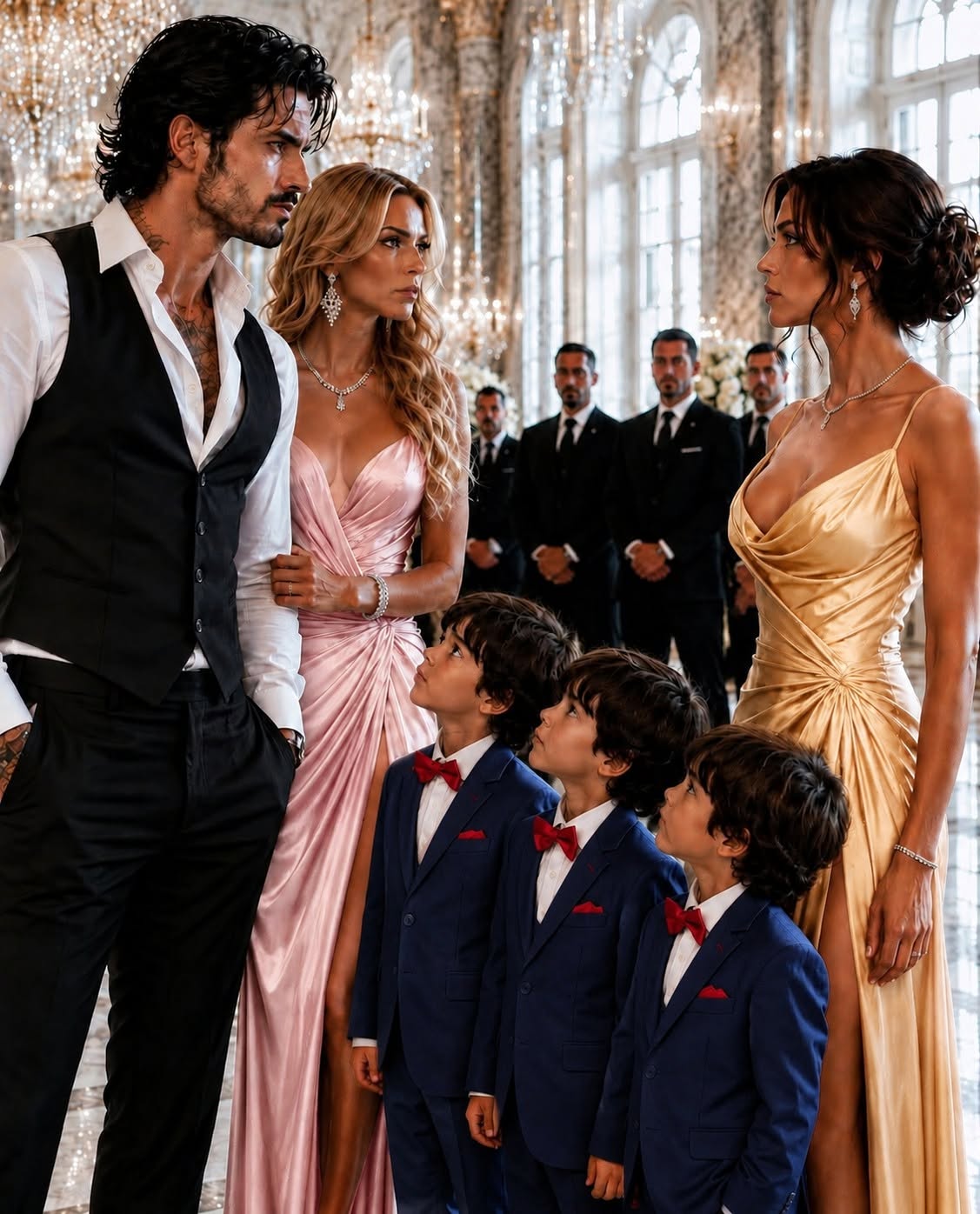 The Mafia Boss Who Divorced Me for Another Woman Dropped to His Knees at a Manhattan Gala When He Saw Three Identical Pairs of Gray-Green Eyes—And Realized Serena Had Kept His Sons Secret From Him