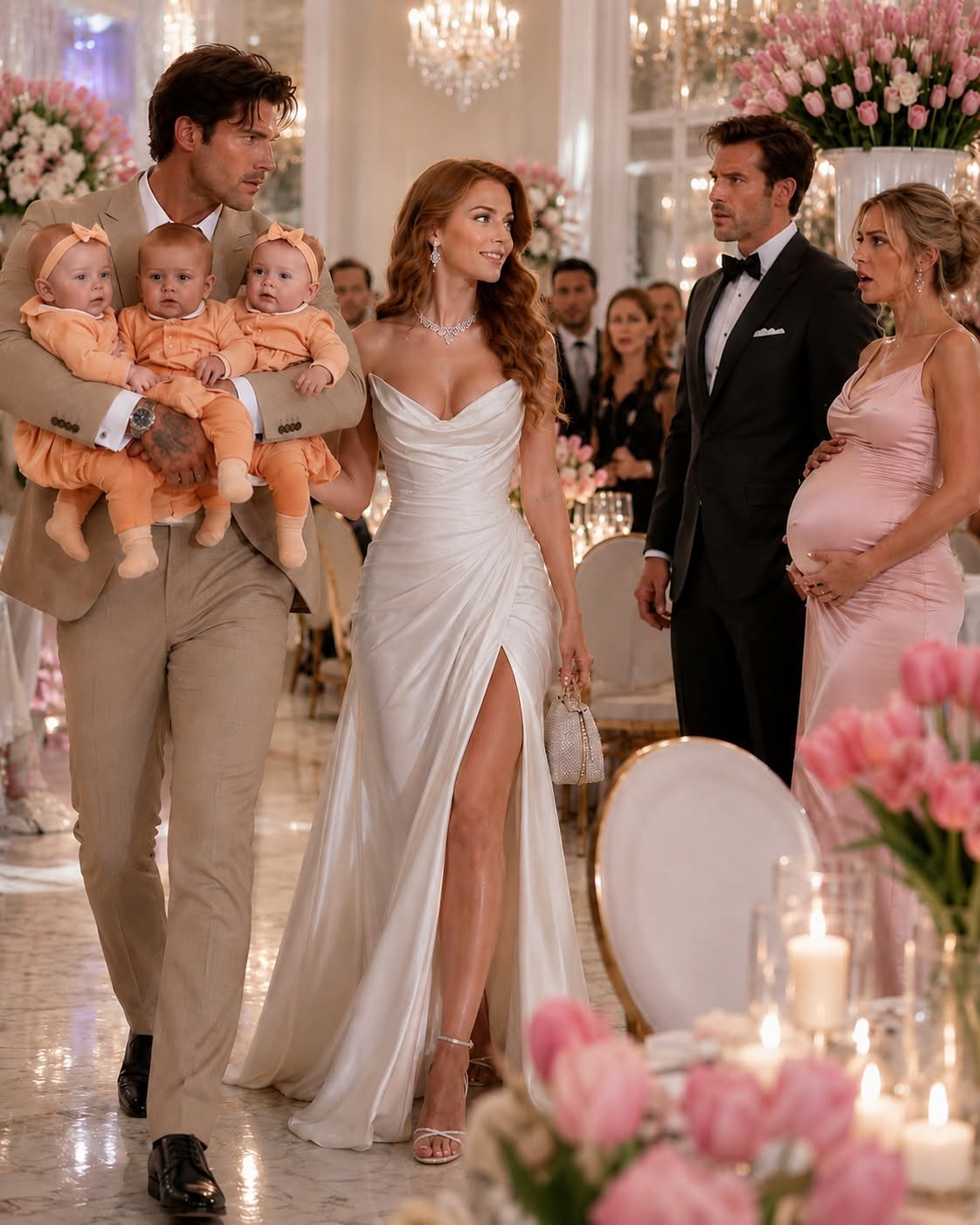My Billionaire Husband Tossed My Suitcase Outside the Iron Gates and Handed Me Divorce Papers While Laughing With Another Woman—Little Knowing I Was Eight Weeks Pregnant With Triplets