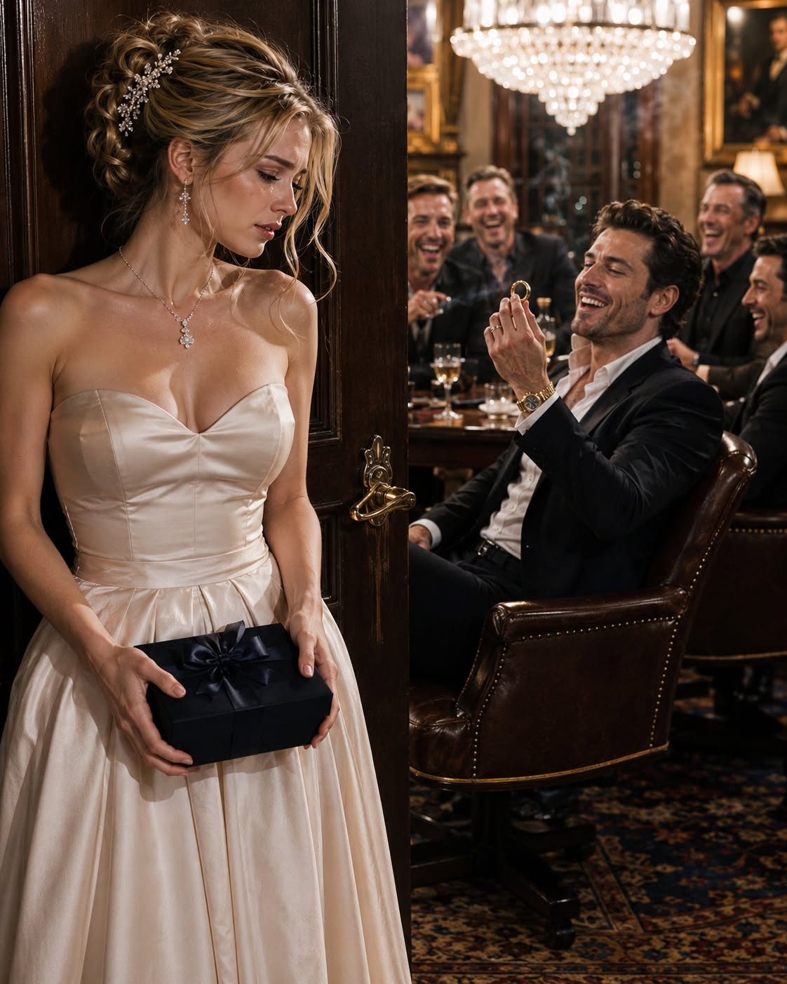 He Laughed With Powerful Men About Our Fake Marriage—So I Stopped Smiling, Left the Anniversary Watch in the Safe, and Began to Erase Myself