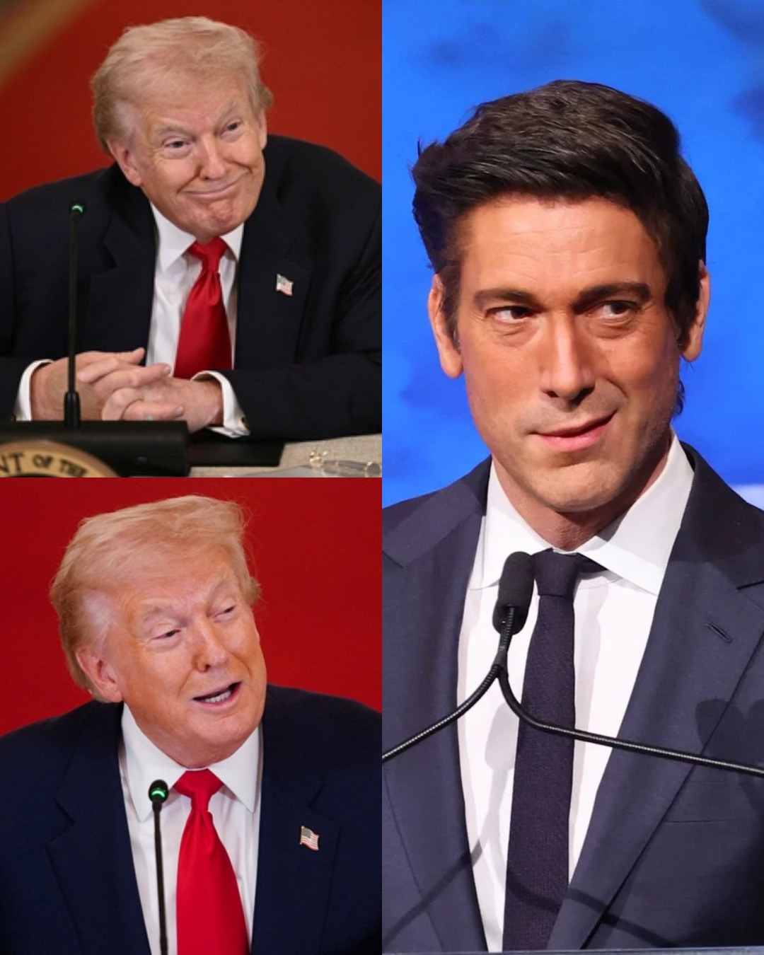 A Viral Confrontation Narrative Ignites Debate — When a Political Outburst Meets Broadcast Calm