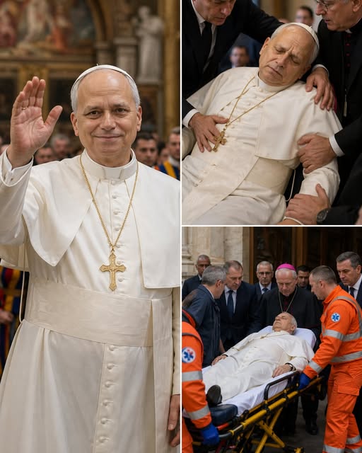 SUDDEN HEALTH SCARE AT THE VATICAN: POPE LEO XIV COLLAPSES DURING PUBLIC APPEARANCE, PROMPTING GLOBAL CONCERN8!001
