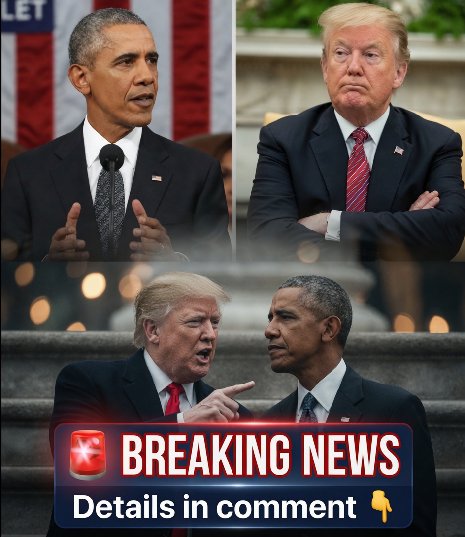 Public Reaction Grows After Discussion Involving Donald Trump and Barack Obama