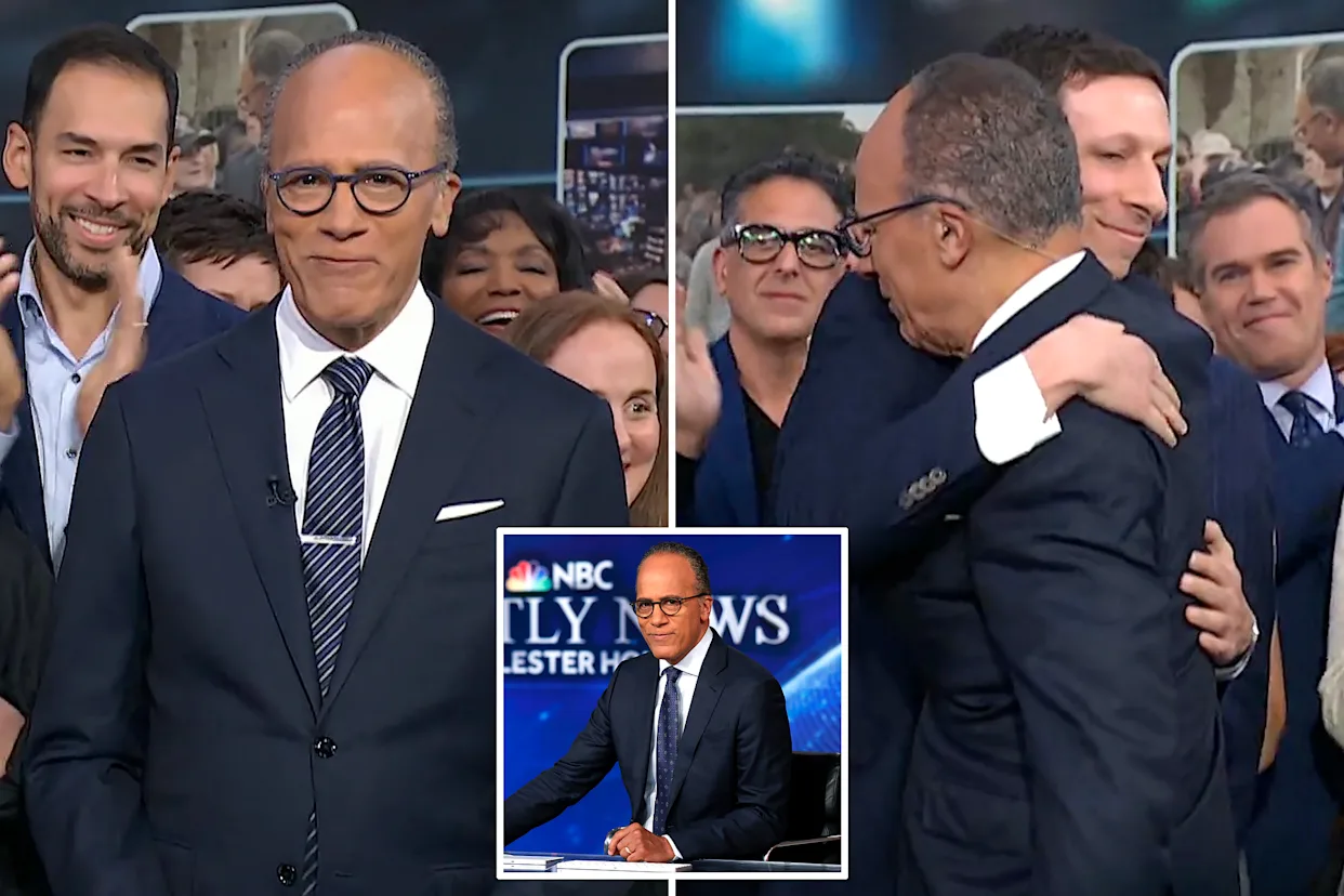 Lester Holt’s Emotional Departure from NBC Nightly News: The Truth Behind His Exit