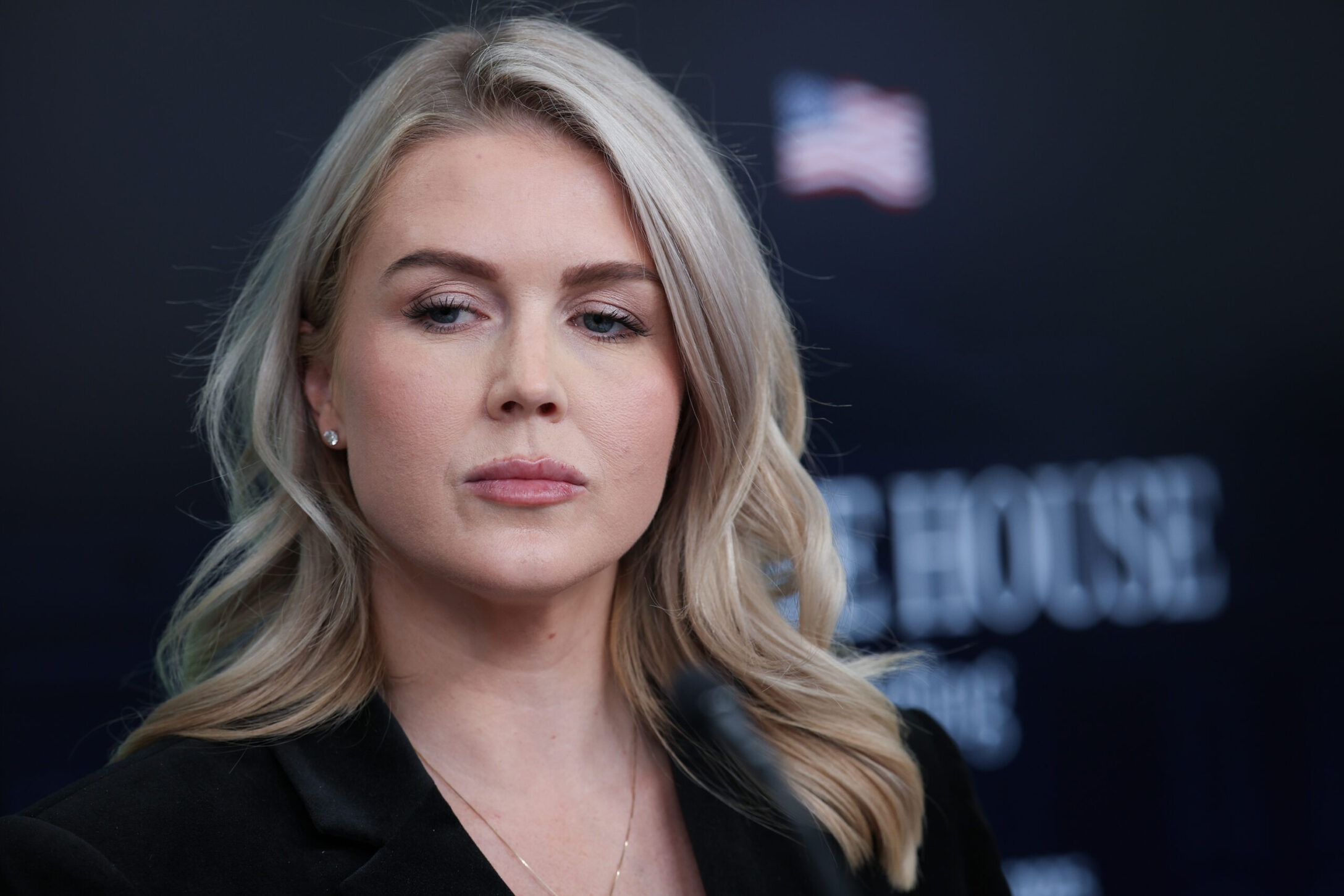 Karoline Leavitt in tears as she flees the White House after Trump’s 'vicious' personal attack.