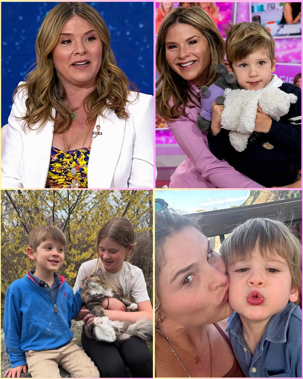 Jenna Bush Hager Breaks Down Over Son Hal As Fans Rally Around Her - GMT - G1