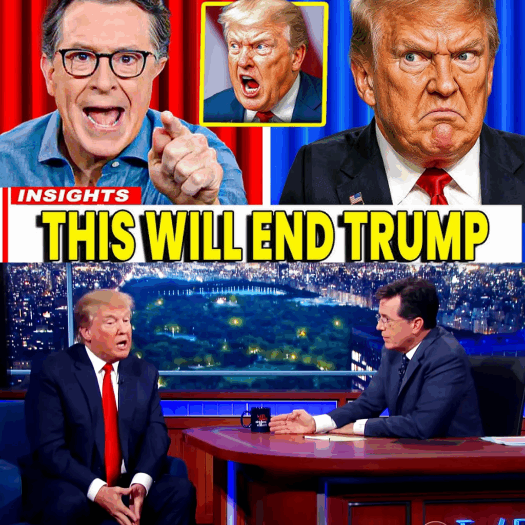 TV Chaos! Trump Melts Down As Stephen Colbert Drops Explosive Bombshell Live On Air! - News