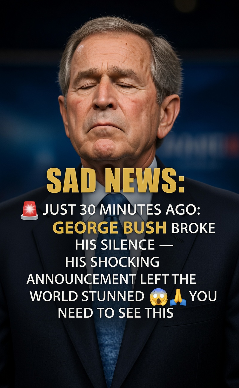 30 Minutes ago in Texas, George W. Bush was confirmed as…See more