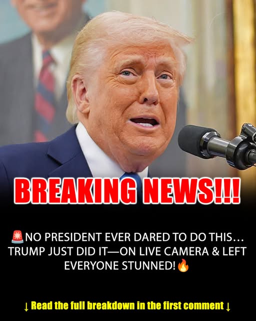 No President Ever Tried This. Trump Just Did — On Live Camera - orionbrief.com