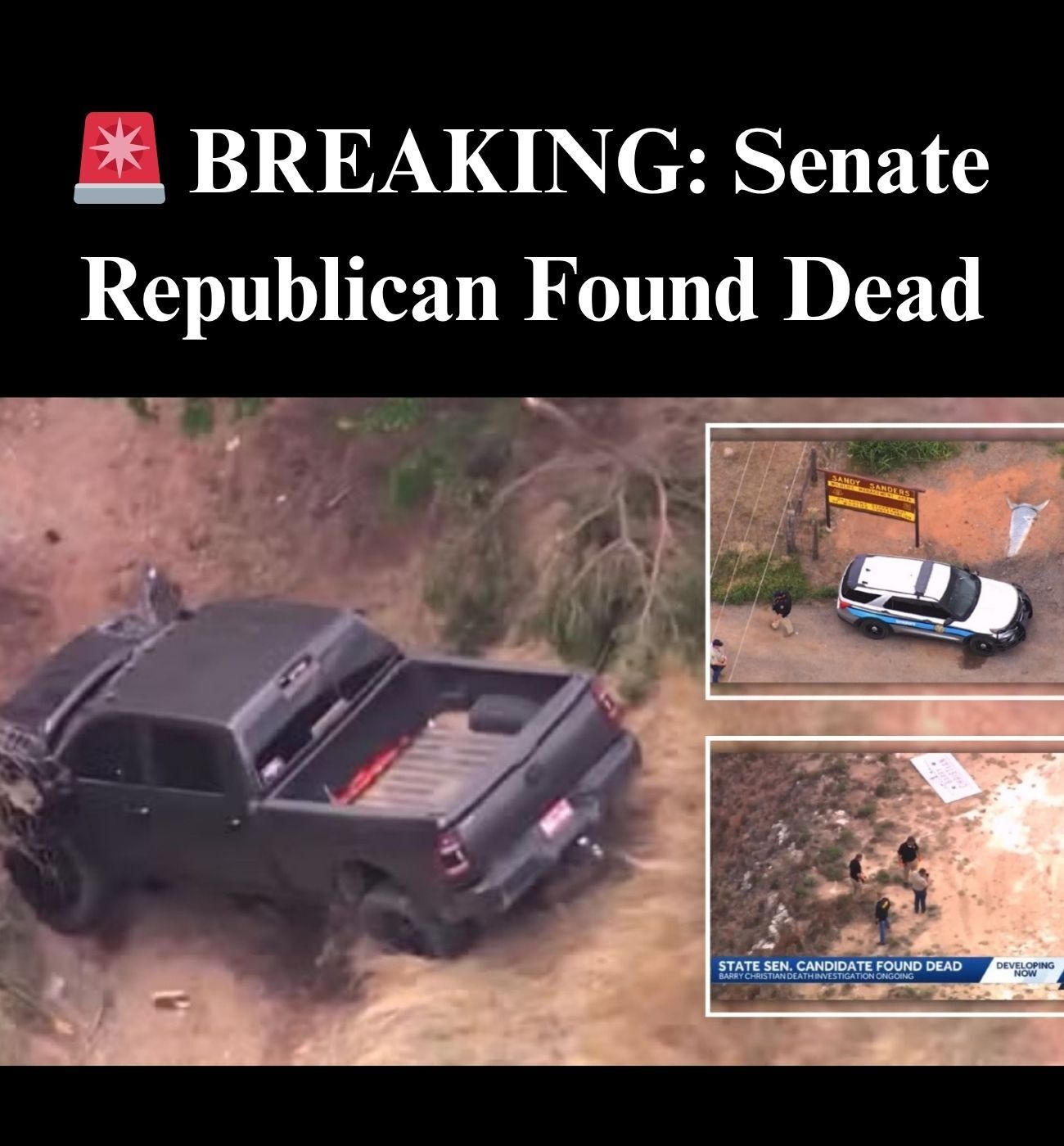 BREAKING: Republican Found Dead - Police Release Chilling Details After Body Found description: Everyone is shock