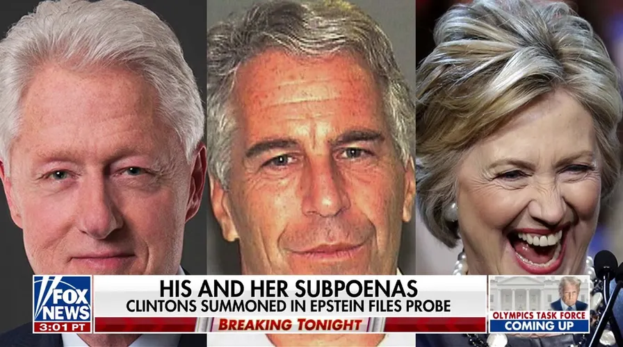 HISTORIC RECKONING: Bill and Hillary Clinton Face Contempt Charges in Epstein Probe