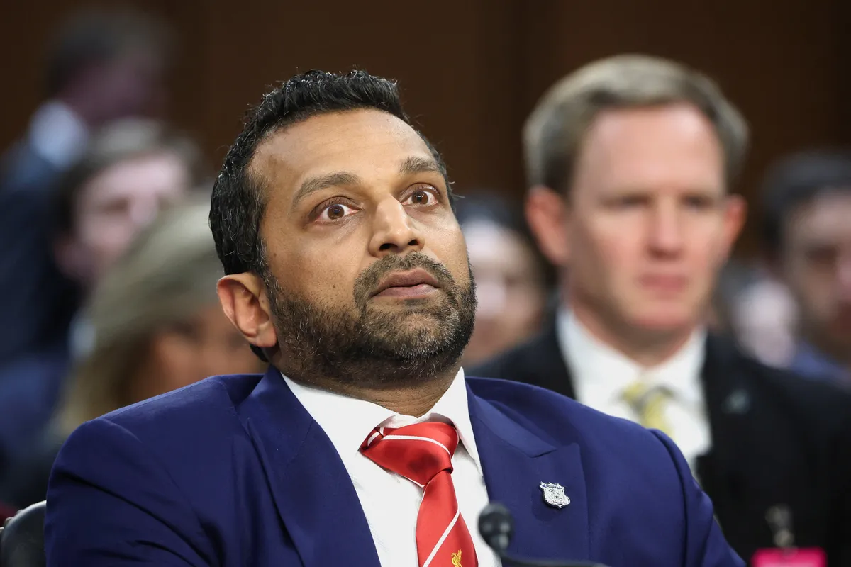 Kash Patel Tests Positive For...