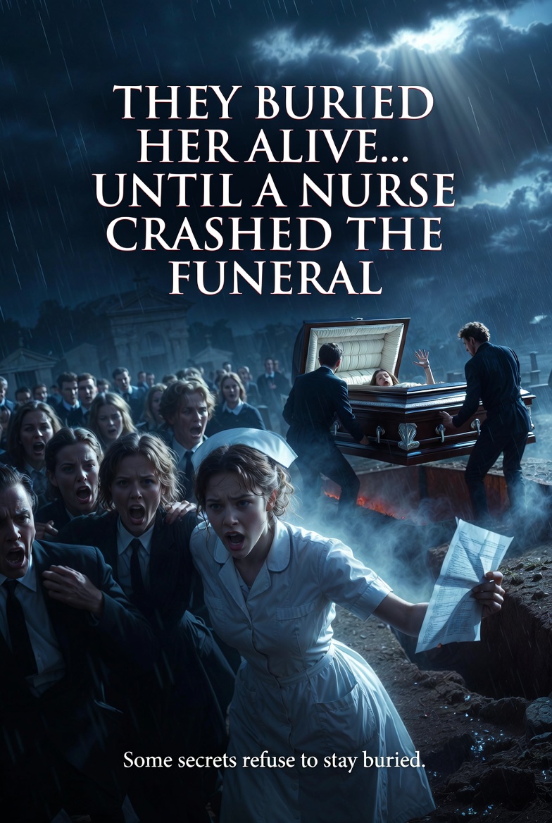 They Buried Her Alive… Until a Nurse Crashed the Funeral