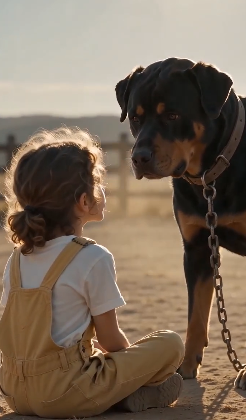 LA NIÑA QUE LE CANTÓ AL ROTTWEILER