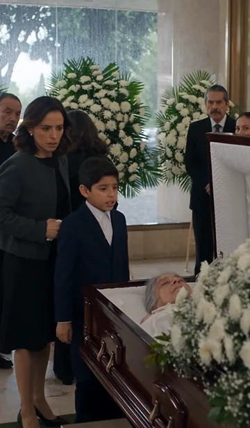 SU HIJO GRITÓ “ESA NO ES LA ABUELA” EN PLENO FUNERAL… Y UN TELÉFONO SONÓ DENTRO DEL ATAÚD