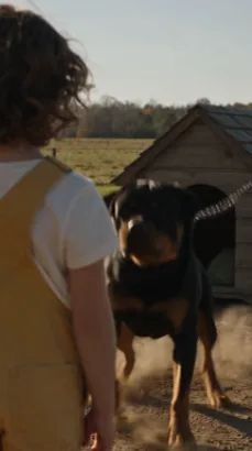 LE ROTTWEILER ENCHAÎNÉ A BONDI SUR LA PETITE FILLE… MAIS ELLE A VU CE QUE SON PÈRE REFUSAIT DE VOIR